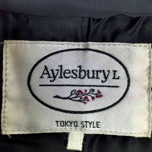 アリスバーリー Aylesbury 着脱フード付き ラクーンファー ダウンコート レディース JPN:L